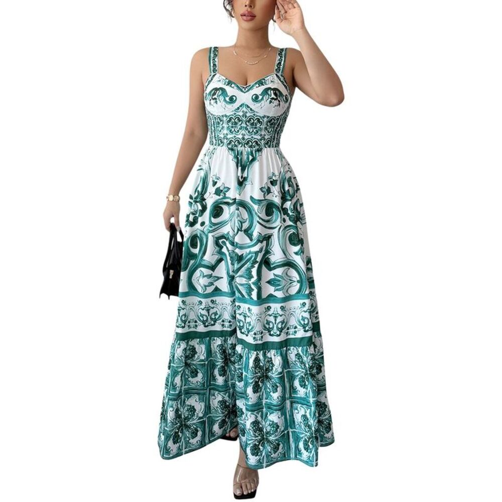 Adelin May Womens Midi Dress